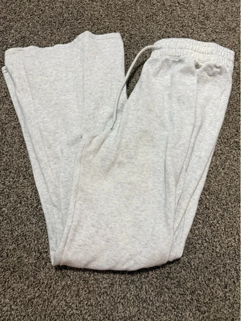 Hollister Womens Medium Gray Ultra High Rise Sweatpants Fleece Lounge Pants